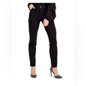 INC Women’s Mid Rise Skinny Leg Petite Black Jean - Size 2P